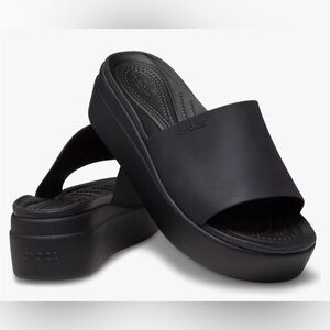 CROCS Women's Black Mules